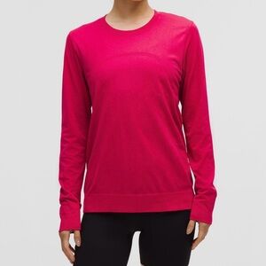 Lululemon Relaxed Long Sleeve Swiftly Top Size 14